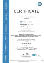 6200 07 ISO 14001 SIJ ZIP CENTER ang 2020