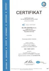 6200 08 ISO 14001 SIJ ZIP CENTER slo 2020